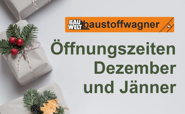 Öffnungszeiten Dez und Jan