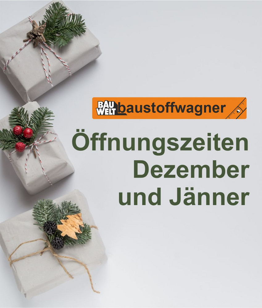 Öffnungszeiten Dez und Jan